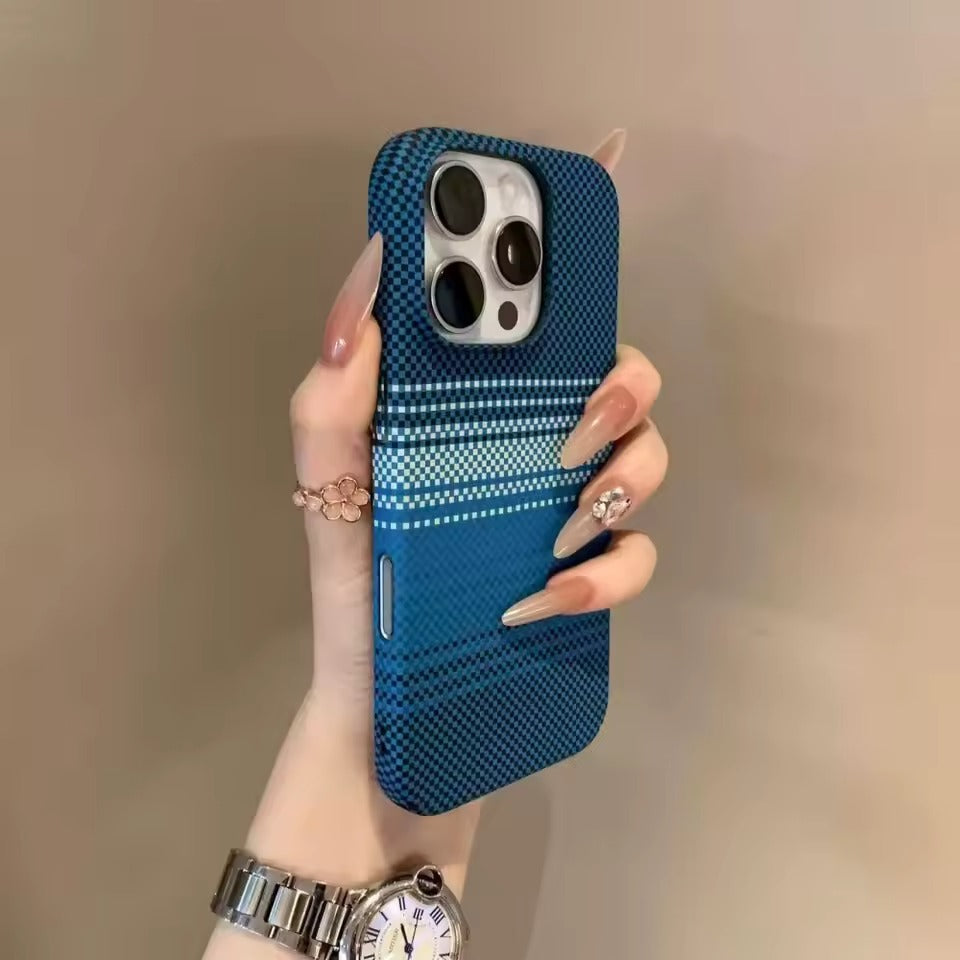 Kevlar Case for iPhone 16 Pro | Blue Kevlar Case for iPhone 16 Pro | Blue